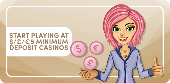 Finest Invited online casino min deposit $5 Casino Incentives 2023